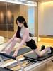 Exquisites Damen-Yogakleid 2025: Rotes High-End Sportoberteil für Training und als Oberbekleidung