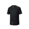 ANTA T Shirts Men's Black Crew Neck Moderate Straight Fit 152530114-5