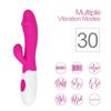 Silicone Vibrator for Women 10-Frequency Electric G-Spot Masturbation Stick Adult Sex Toy Simulated Dildo for Female Use