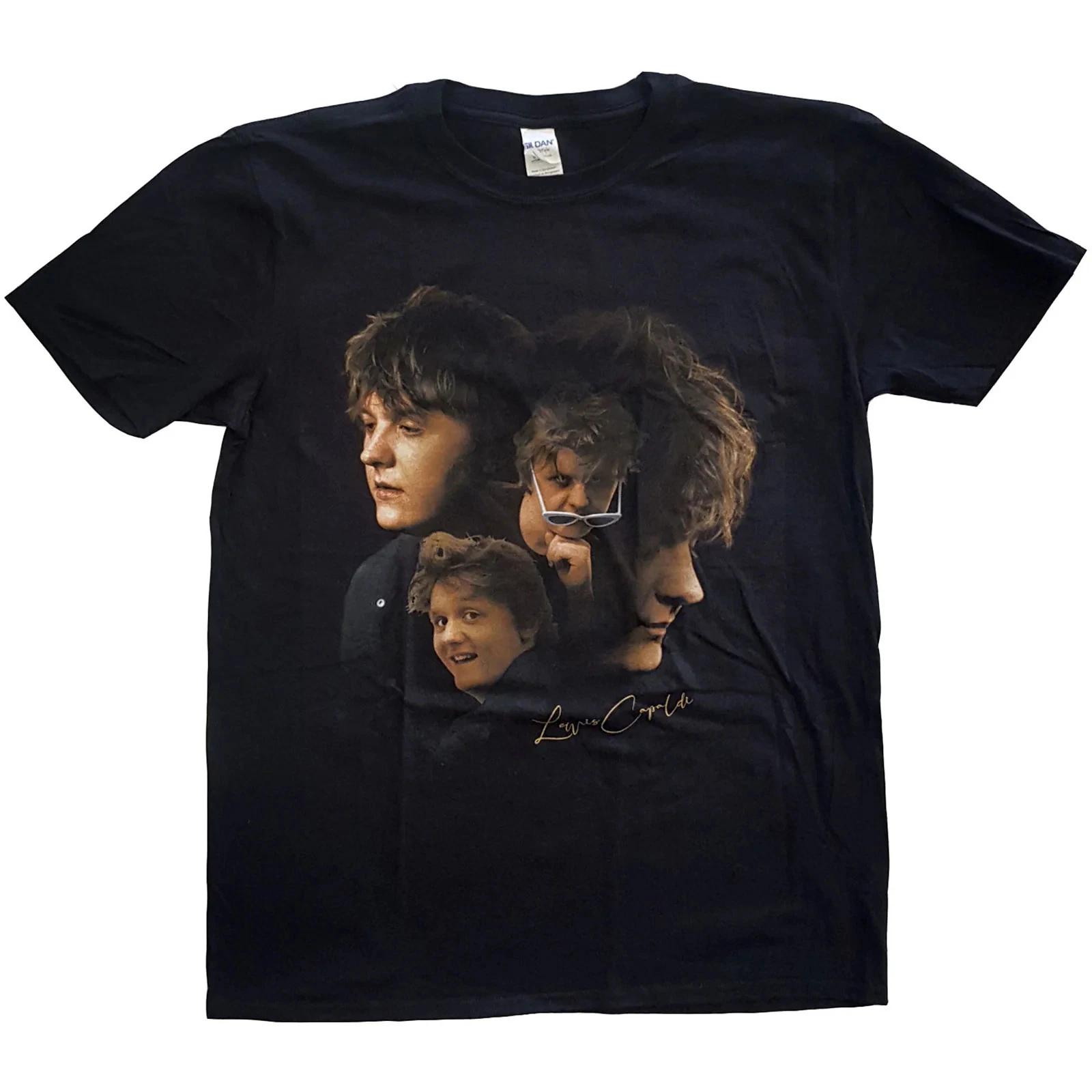 Lewis Capaldi T-Shirt: Photo Montage OFFICIAL NEW 2XL