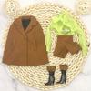 Bambola Supermodella da 32 cm Vestiti Completo Moda Europea Serie Maglione Giallo Set di Accessori Abito da Principessa Giocattoli Fai-da-te Regali per Collezionisti