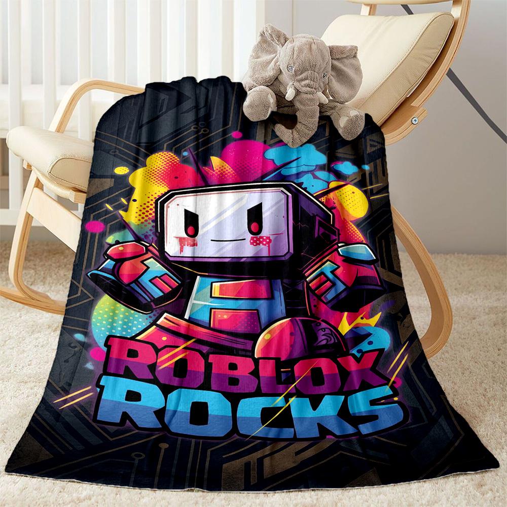 Roblox 419 Blanket Comfortable Suitable for Livingroom Chair Office for All Seasons Stylish Decor Ideal Gift for Friends Family Couples Picnic