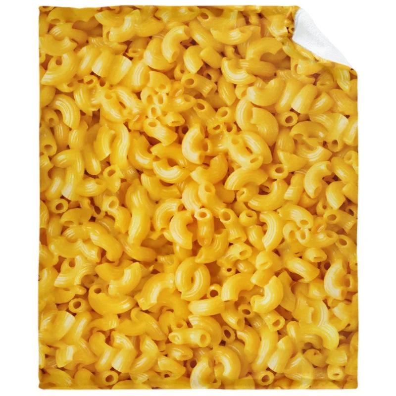 Interesting Creative Cuisine Printed Blanket for Travel Camping Living Room Office Conditioning Blanket for All Seasons Gifts