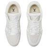 Louis Vuitton Trainer Low Top Skateboard Shoes Men's White 1AHTNL