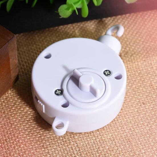 Baby Crib Bed Hanging Bell Wind-up Rotating Music Box Kids Develop Toy Gift