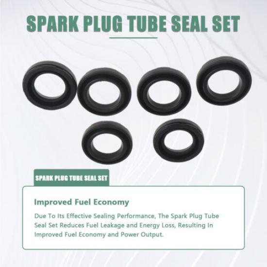 Spark Plug Tube O-Ring Sealing Set For Infiniti I30 I35 Nissan Maxima 3.0L 3.5L