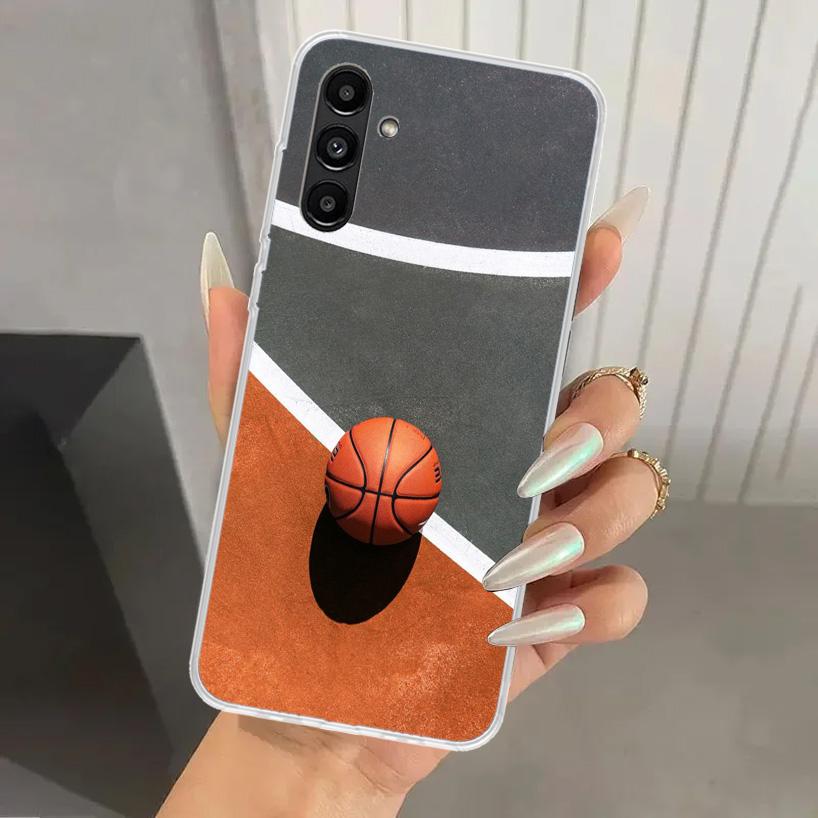 Basketball Basket Play Phone Case for Samsung Galaxy A16 A26 A36 A56 A15 A25 A35 A55 A14 A24 A34 A54 A13 A23 A33 A53 A05S A04S A