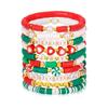 JYL Bracelet Christmas Stackable  Festive Elements Invites Holiday Blessings