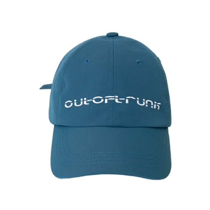OUT OF TRUNK Matrix Logo Ball Cap (Blue)