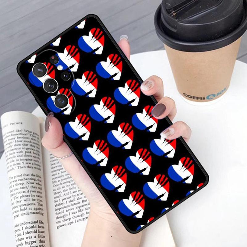 France National Flag Phone Case Cover For Samsung Galaxy S24 S25 Ultra S21 S22 Ultra S10E Note 10 Plus Note 20 FE S23