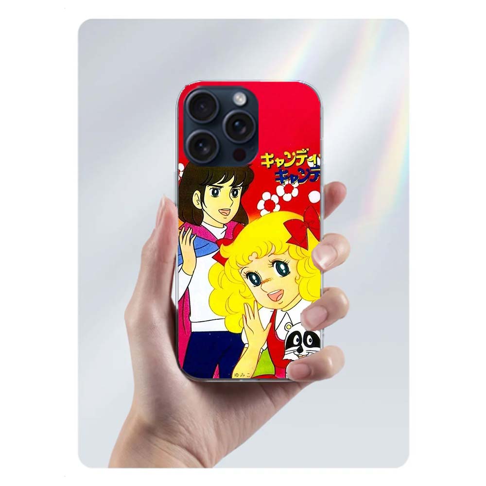 Anime Candy Candy Capa Phone Case For Iphone 17 Air 16 Pro Max 15 12 Pro 14 Plus 17E 16E 11 13 Mini Cover Cases Fundas Cell Clea