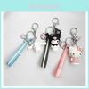 Sanrio Roztomilý silikonový klíčenka Kuromi Melody Hello Kitty Přívěsek na tašku