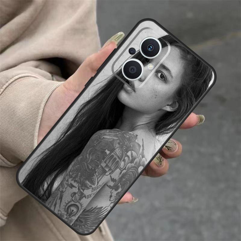 Sexy Sleeve Tattoo Girl Case For OPPO Reno 8T 13F 14F 12F 11F 10 12 13 14 Pro 7 8 Lite OPPO Find X8 X6 X9 Pro Cover