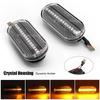 2Pcs Dynamic Side Marker Turn Signal Sequential Blinker Indicator Light for Volkswagen VW Golf Golf3/4Bora Bora/Passat/Lupo/Polo