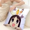 Anime A-Azumanga Daioh Kissenbezug 3D-Druck Polyesterfaser 40*40 cm Zuhause Sofa Dekoration Festivalgeschenk