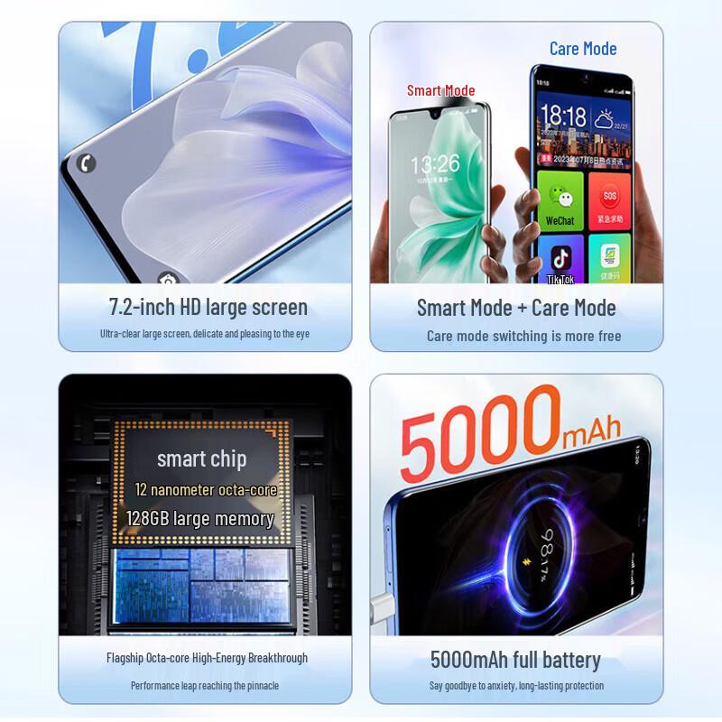Smartphone Ultra-Subțire Tianyu Mate X de 7,2 inci (Versiunea CN)