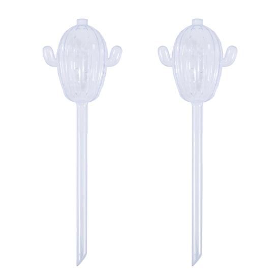 Cactus Watering Globes Plant Self Watering Bulbs Transparent Automatic Watering Globes for Indoor Outdoor Plants Home Gardening