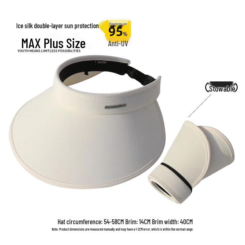 

Ice Silk Women s UPF50+ Sun Protection Hat with Extra Large Brim