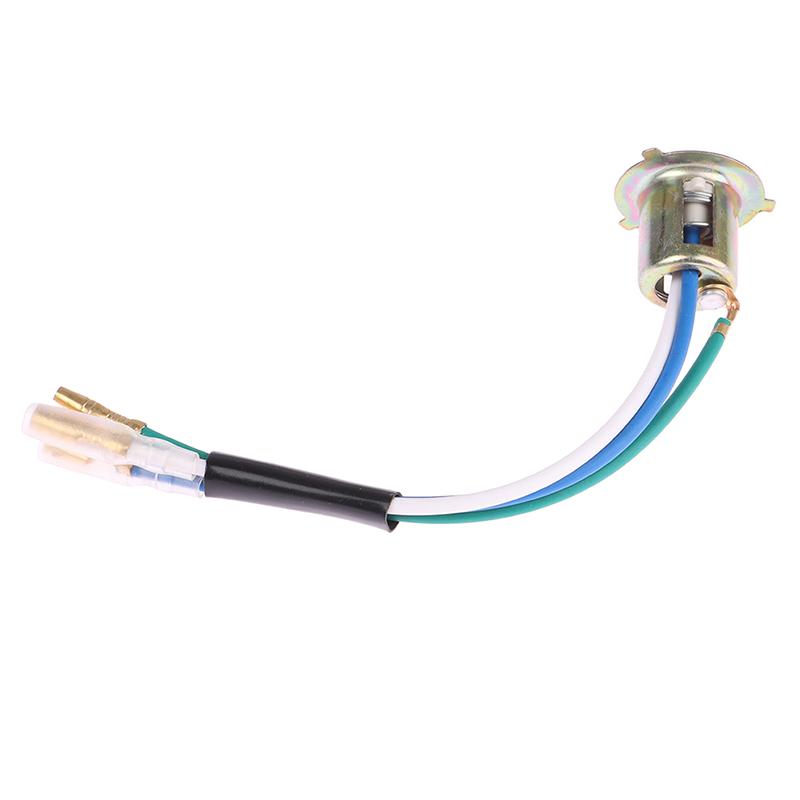 Headlight Bulb Lamp Holder Ignitor Wire Motorcycle Electric Vehicle Single Claw