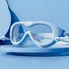 Large Frame Kids Swim Goggles with Ear Plug Diving Goggles Set Swimming Goggles  Boys and Girls