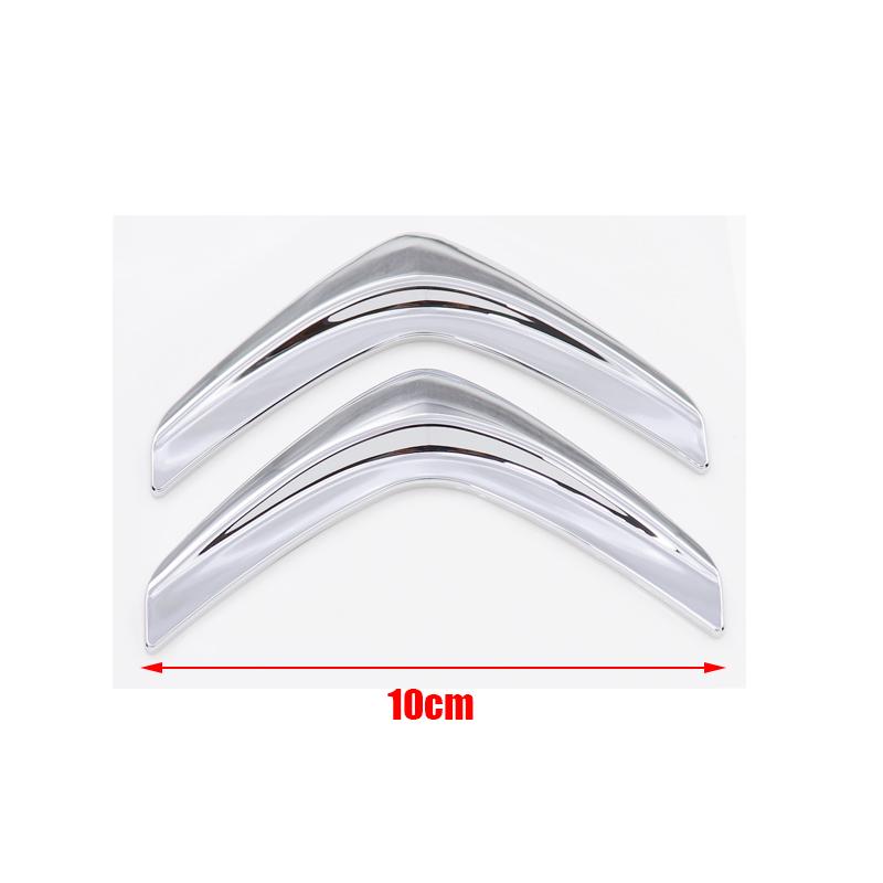 1 pezzo 3D ABS nuovo 8,1 cm 10 cm 11,5 cm Citroen Auto Paraurti Posteriore Portellone Bagagliaio Auto Posteriore Emblema adesivo Styling Accessori