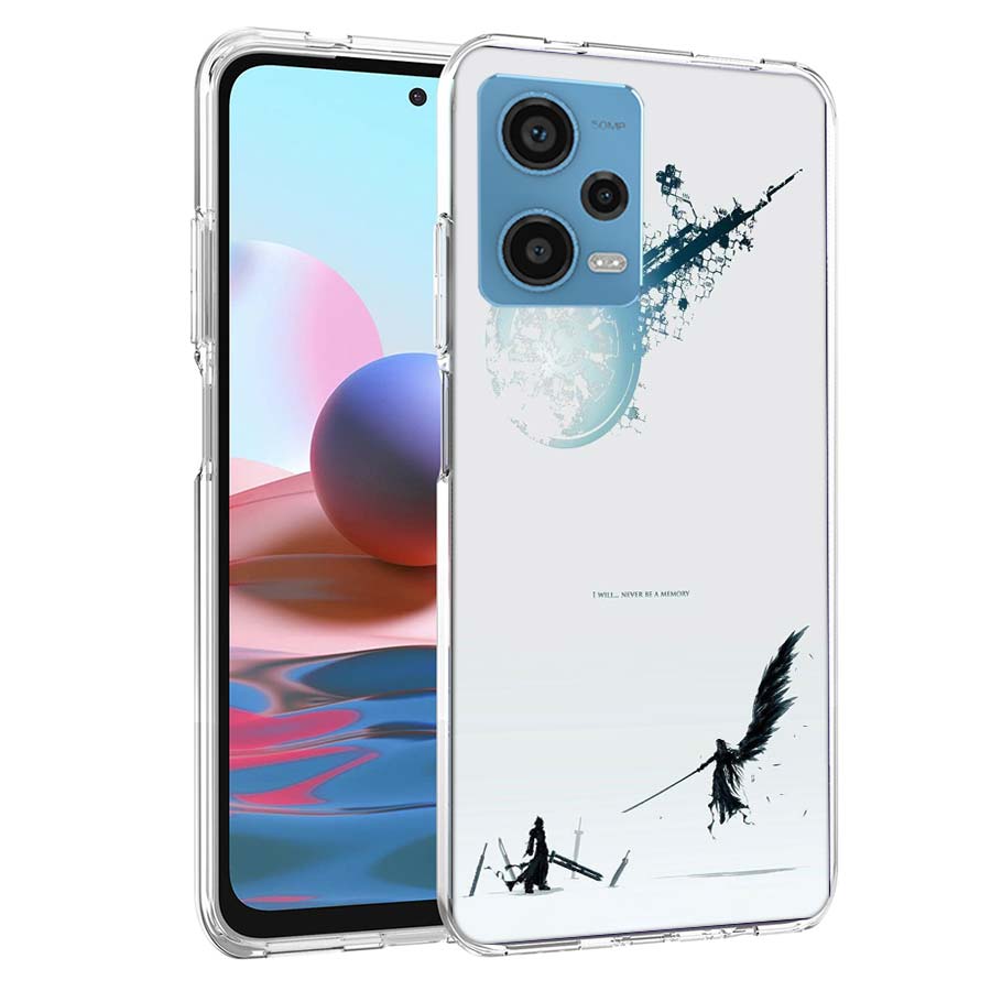 Anime FINAL FANTASY 7 BloodyBeni Phone Case For Redmi Note 13 12 14 15 Pro Plus 13R 11 11T 11E 11S 10 Pro 10S 9 9S Cover Cell Cl