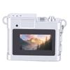 Keychain Camera HD Retro Digital Tiny Portable Pocket Camera CCD Fun Gadget with LED Light 4 Filters for Travel Study