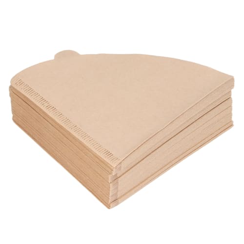

Coffee Filter Paper, 100 Sheets, Cone-Shaped, for Coffee Makers, Commercial and Home Use (V02 Filter Paper, 100 Sheets)