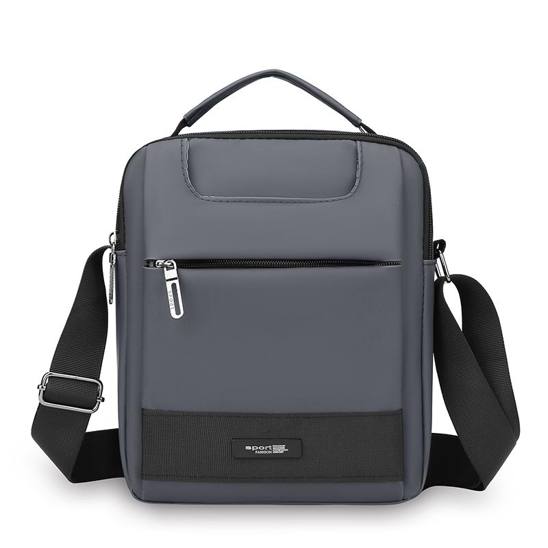 Commuter Men's Shoulder Bag Lightweight Handbag Vertical Commuter Crossbody Bag