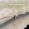 Soft Winter Pillow Cover Extended Double People  Pillow Comfortable Plush Long Pillowcase  Bedroom