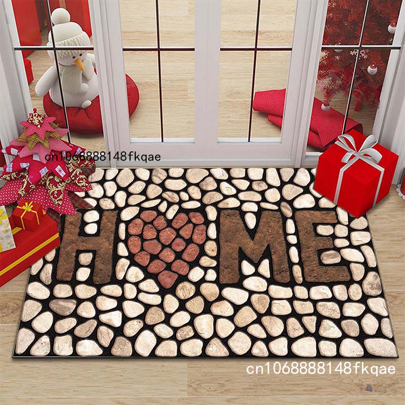 

Приветствуем гостей стильным входным ковриком