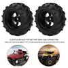 2pcs 82mm RC Rubber Wheel Tire Tyre for 1 16 Remote Control Racing Car Buggy Truck