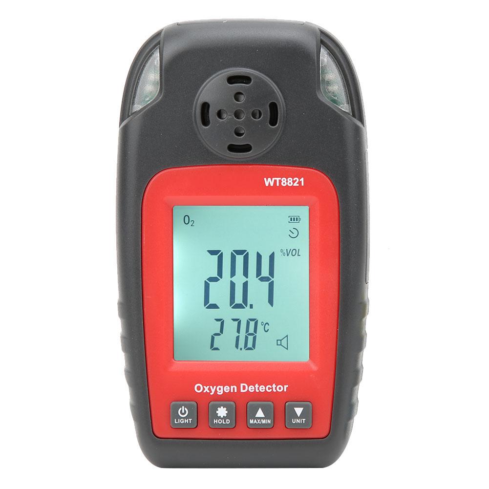 

WT8821 Высокоточный портативный цифровой ручной детектор кислорода, тестер, измеритель