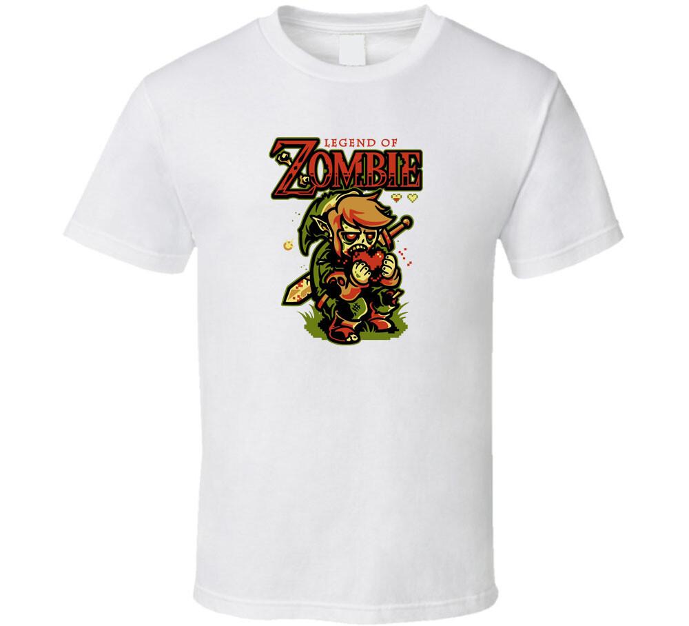 Legend of Zelda Zombie funny parody T-Shirt tee Unisex S разноцветный