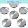Modern Minimalist Stainless Steel Mason Jar Lid With Silicone Seal For Home Storage And Leakproof Sealing