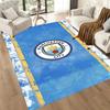 Manchester City Floor Mat Design For Living Rooms Entryway Dining Room Hallway Antislip Carpet Decorate Offices Perfect Birthdaychristmas Gift Idea