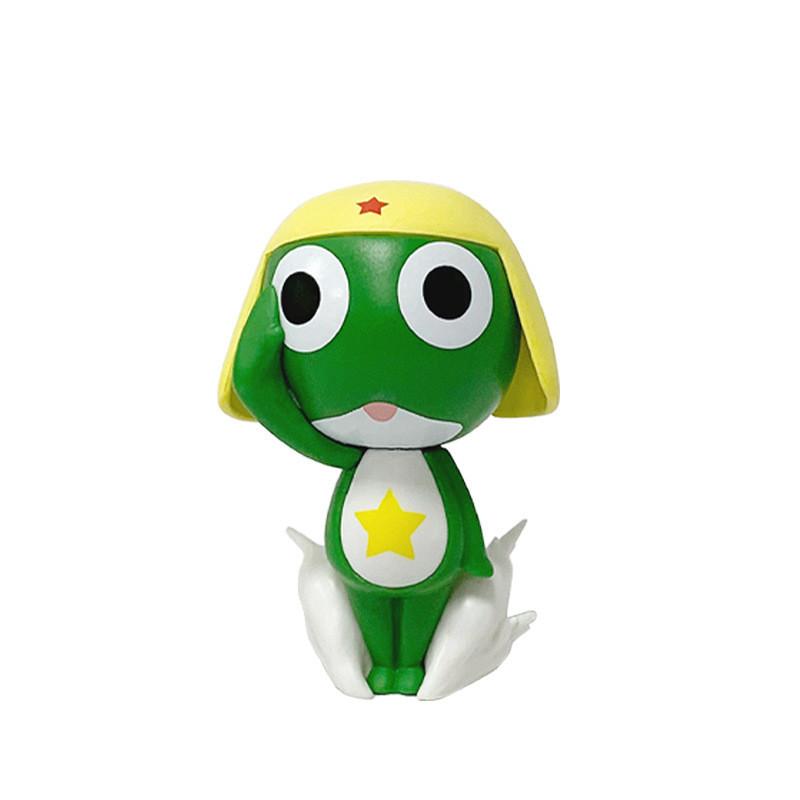

Cartoon Keroro Gunsou Pvc Military Action Figure With Collectible Design For Kids And Fans зелёный