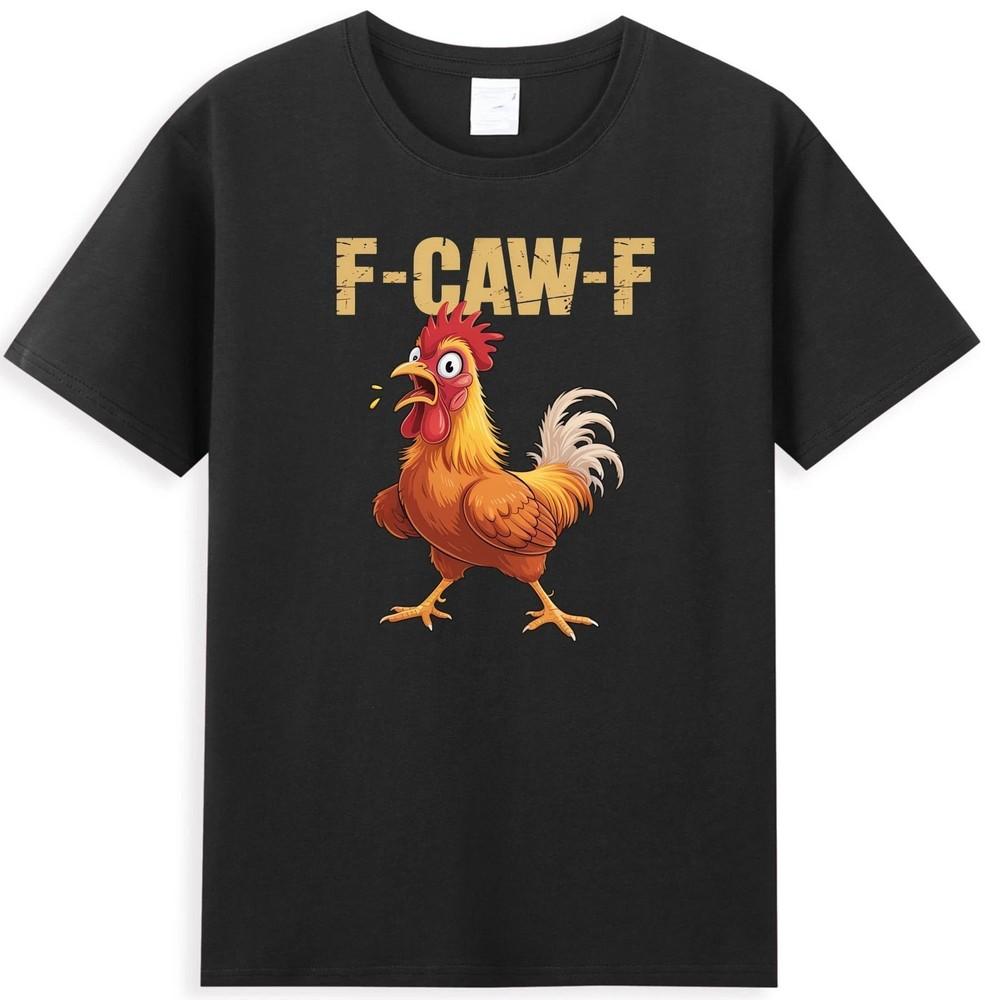 Funny Chicken Cartoon Quote Meme Vintage Men s T-Shirt  Unisex T-Shirt XXXL