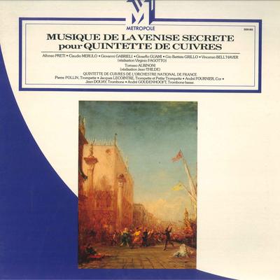 LP Record JEAN THILDE VIRGINIO FAGOTTO QUINTE - Musique De La Venise Secrete 2599003 METROPOLE 1978 Others Classical Used