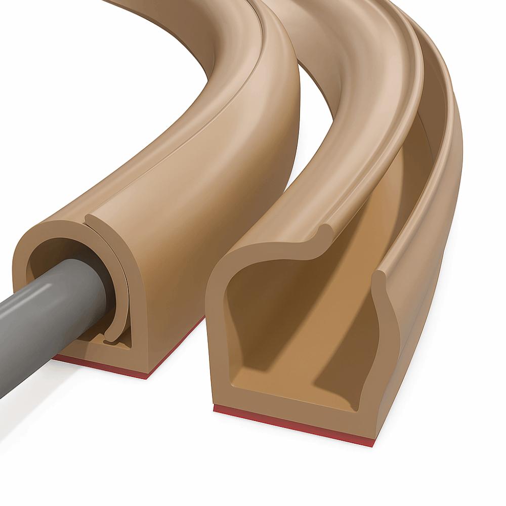 Professioneller selbstklebender Kabelschacht Wandmontage-Kabelkanal Kabelabdeckung PVC Flexibler Kabelverstecker Home Office