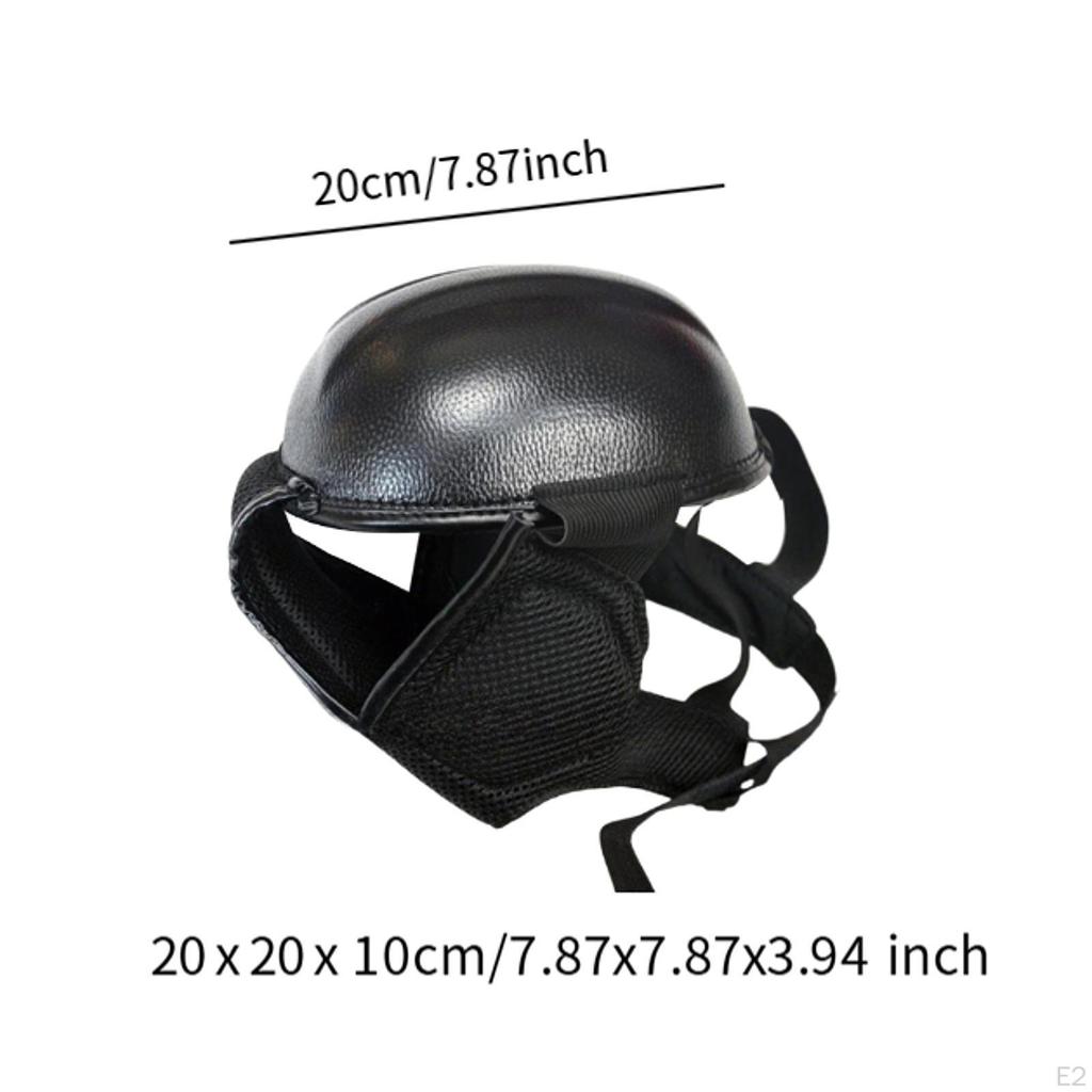 Boxing Headgear Protection Breathable Men Women Protective Guard Kickboxing Head Gear for Martial