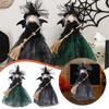 Halloween Decorations Witch Doll Tree Top Star Desktop Decoration Doll Decoration Suitable For Indoor And Neutral Ornament Set