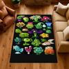 Plants Vs Zombies Carpet Living Room And Bedroom Mats Floor Mats Doormat Office Chair Cushion Room