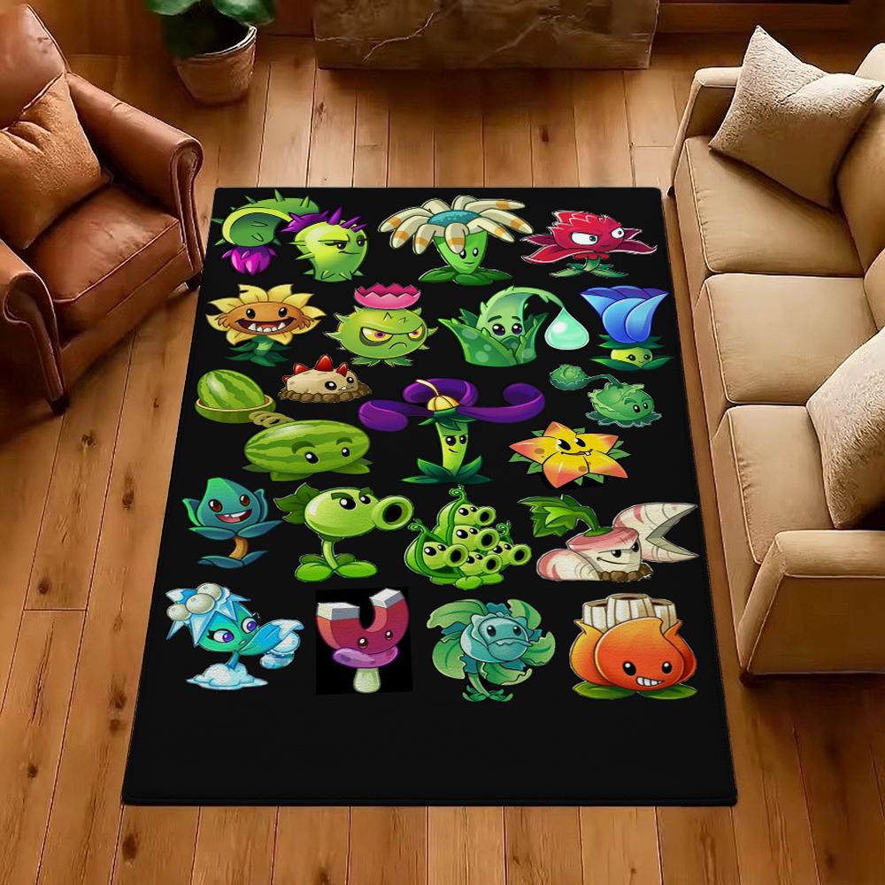 Plants Vs Zombies Carpet Living Room And Bedroom Mats Floor Mats Doormat Office Chair Cushion Room