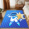 Tappeto Avventura Spaziale Astro Bot Tappeto da Gioco, Tappetino per Camera da Letto Soggiorno Ingresso Tappeto, Idea Arredo Casa Regalo per Natale Compleanno