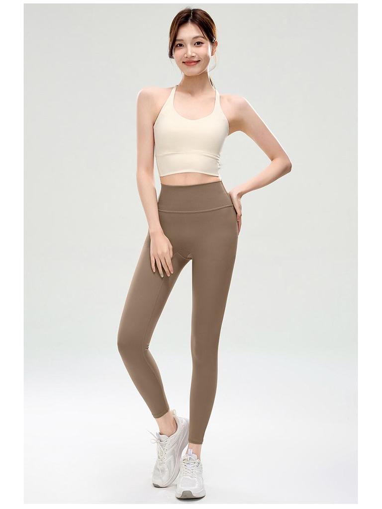 Women's One-Piece Yoga & Pilates Cross-Back Vest for Training & Running