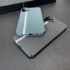 Double Color Carbon Fibre Silicone Phone Case for iphone 16 Pro Max Plus Ultra Thin Shockproof Bumper Cover Luxury