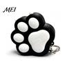 Decompression Gift for Her Panda Paw Clicker Keychain, Cute Stress Relief Fidget Toy Bag Soft Silicone Key Ring Car, Couple Hanging Ornament, Creative