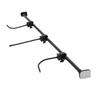 Plant Hanging Rack Metal Plant Holder with Hook Extendable Metal Plant Hanger for Front Door Adjustable Garland for Christmas