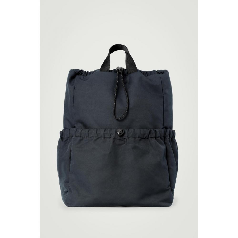 COS Japan Drawcord Backpack   Nylon